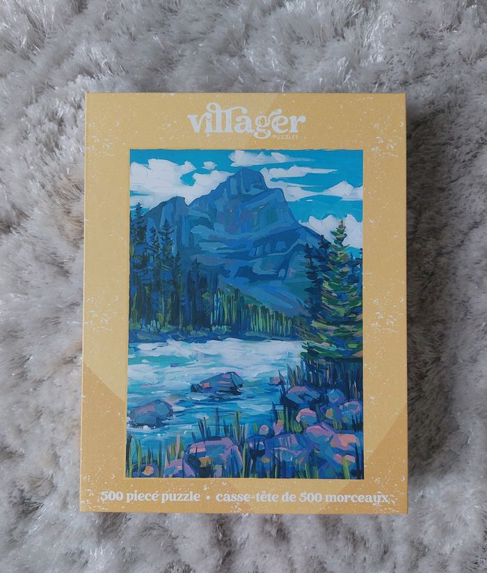 Puzzle "Montagne du Kicking Horse" 500 pièces - Villager puzzles - photo numéro 2