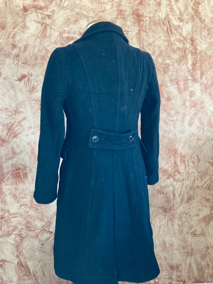Superbe manteau long noir Zara - photo numéro 5