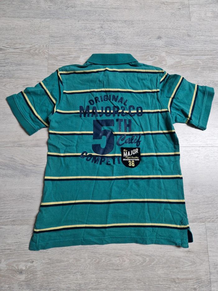 Polo rayé Sergent Major taille 10 ans - photo numéro 4