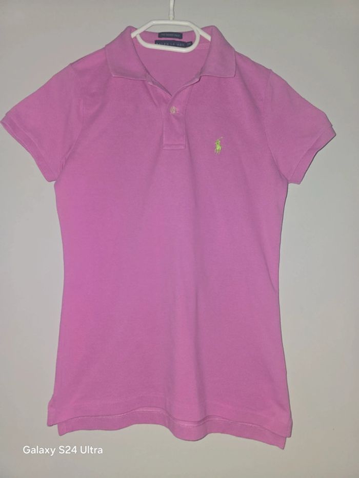 Polo Ralph Lauren rose - Taille S