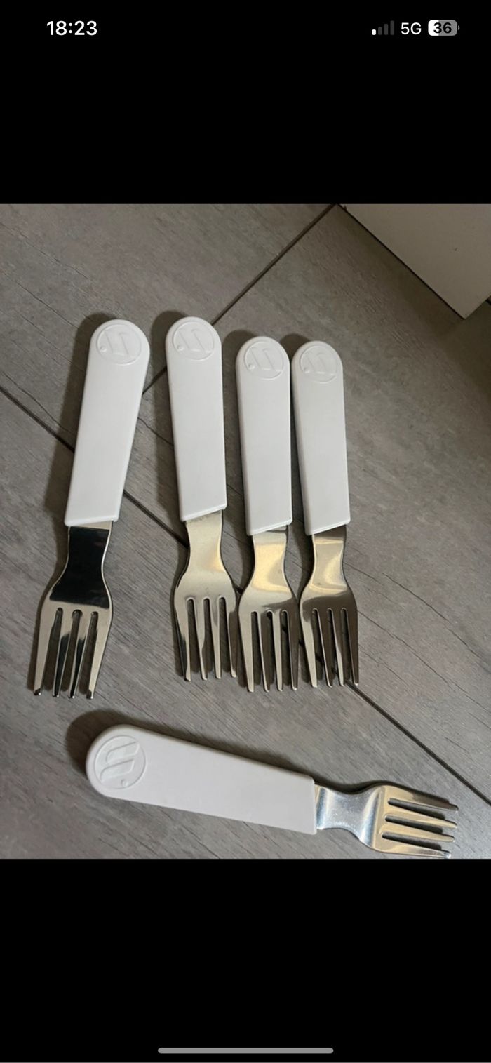 Lot de 5 cuillères bio plastique Wesco - photo numéro 4