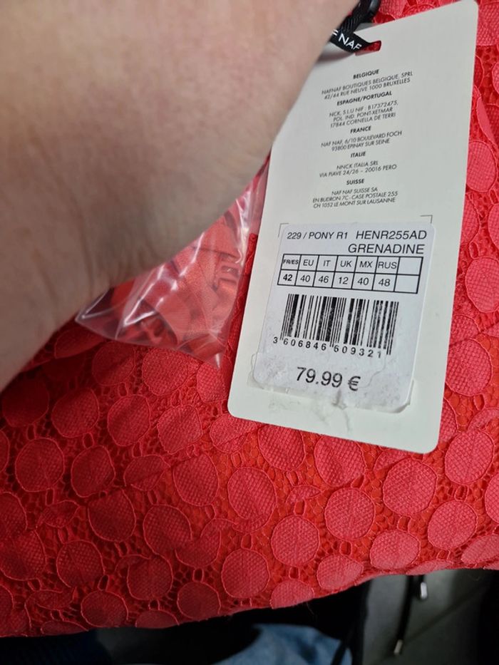 Robe bustier naf naf 42 - photo numéro 6