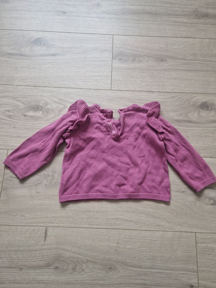 Pull bébé fille Tex 9 mois - photo numéro 4