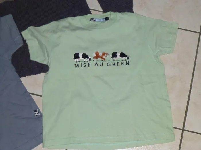 1 pull 2 tee-shirt MISE au Green 6 / 8 ans - photo numéro 4