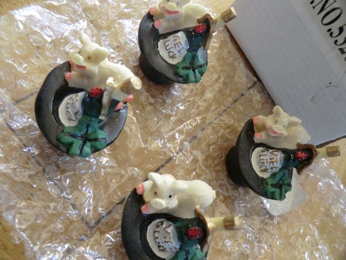 petits cochons, porte bonheur