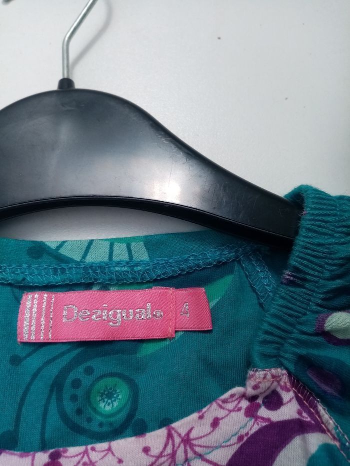 Robe fleurie /fille /desigual/4 ans - photo numéro 6