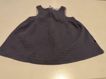 Robe bleu marine bébé fille 12 mois Obaïbi