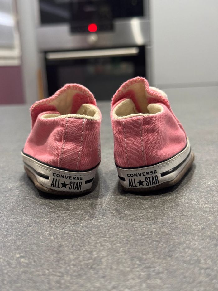 Converse rose Bebe - photo numéro 3