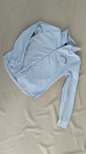 🩵 Chemise skate bleu clair - 12 ans - Kiabi - Excellent état 🩵
