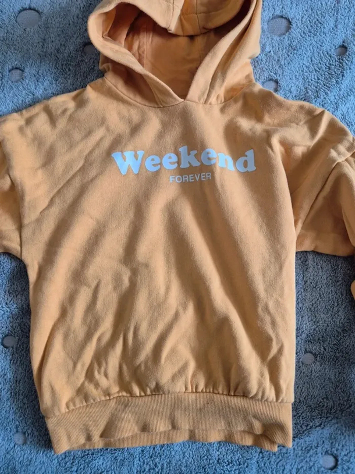 Sweat à capuche XXS 12 ans - photo numéro 2