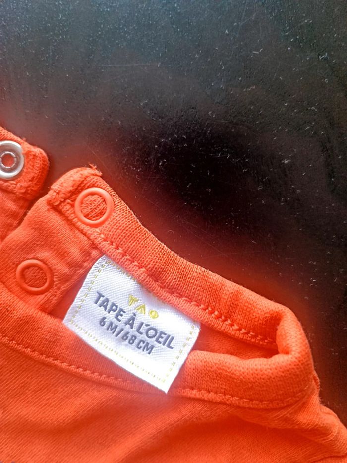 Lot t shirt 6 mois - photo numéro 4