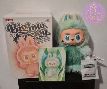 Labubu Serenity  The Monsters Big Into Energy  Pop Mart Collector Authentique