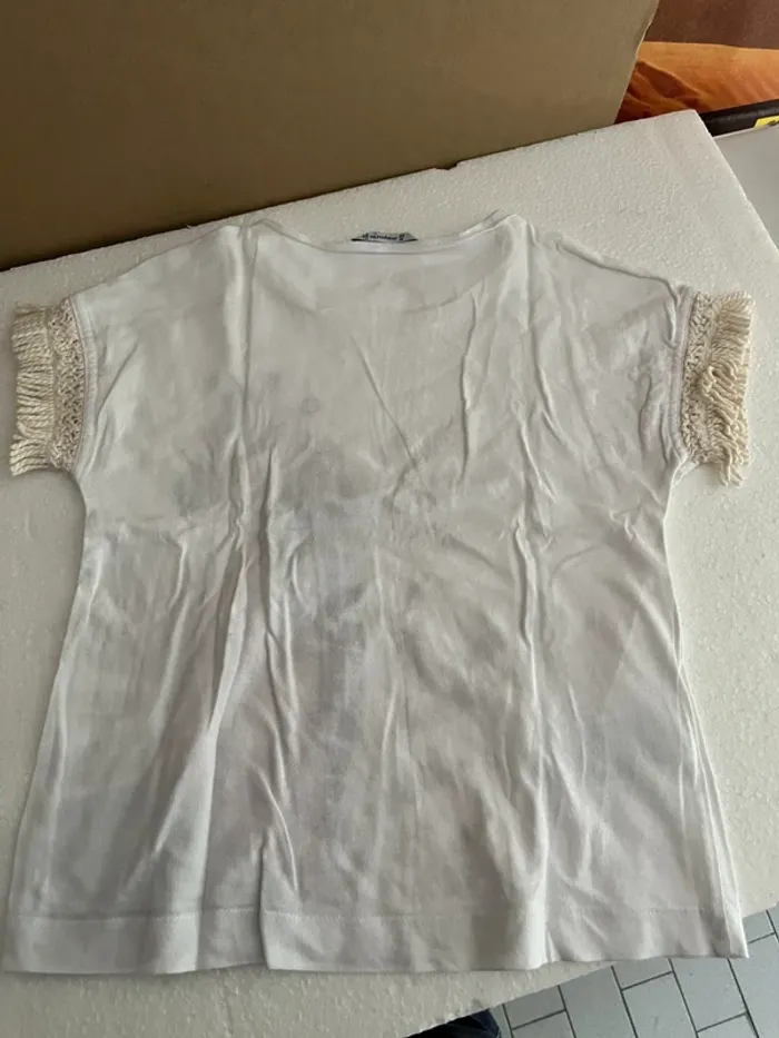 Maglia bianca Mayoral 8 anni 128 cm - photo numéro 3