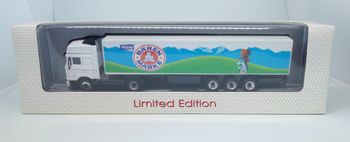 SCHUCO 22403 MAN F2000 semi-remorque blanc "ours" 1/87