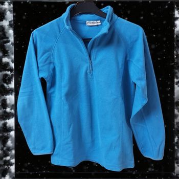 Pull polaire  d’hiver garçon 10ans