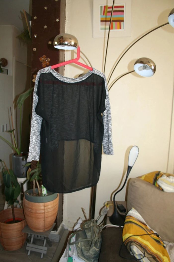 🌸 Blouse Pull noir Taille 38/40 " Mango "🌸 - photo numéro 2