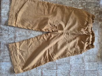 Pantalon velours moutarde