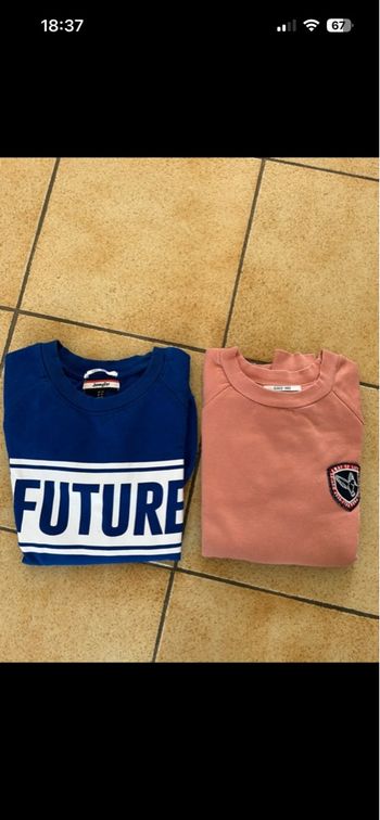 Lot de 2 sweats