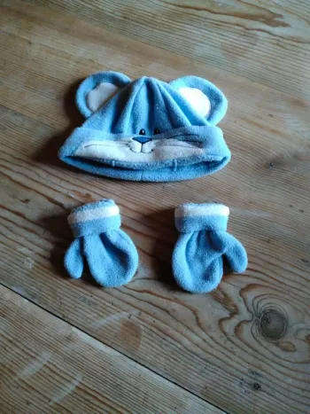 Ensemble Bonnet+ Petits Gants