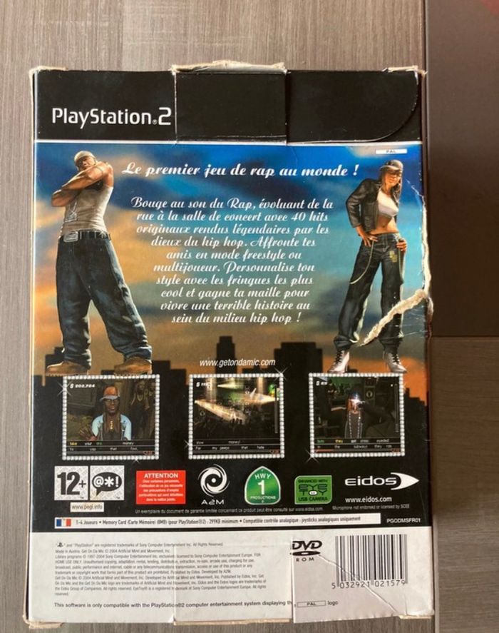 Jeu PS2 Get on da mic - photo numéro 2