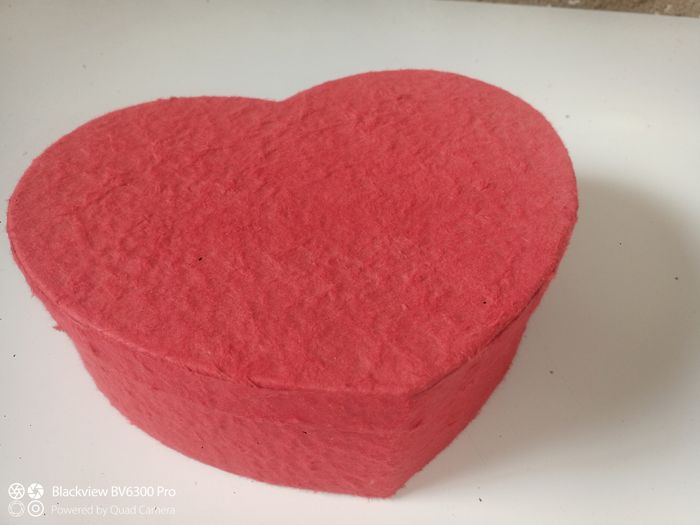 Boite en forme de coeur