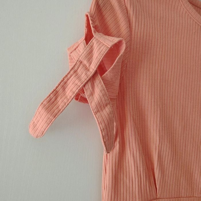 Robe saumon/corail Kiabi 8 ans - photo numéro 5