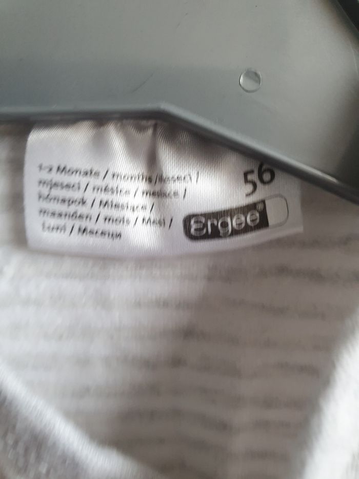 T-shirts mixte 1 mois (56) - photo numéro 3