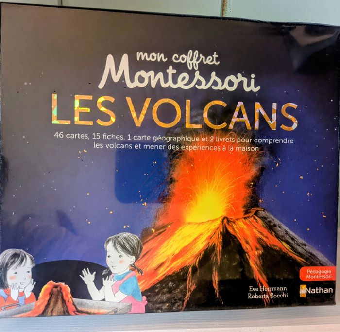 Mon coffret Montessori : Les Volcans - Dès 4 ans