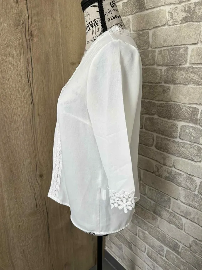 Blouse bohème chic taille S - photo numéro 3