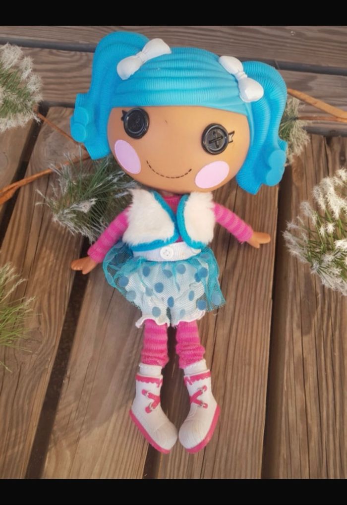Poupée Lalaloopsy- première édition 2009 originale MGA - Fluff 'N' Stuff - 33 cm avec son ours polaire - photo numéro 2