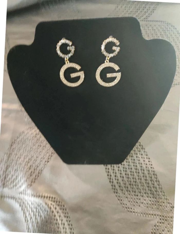 Boucles d'oreilles Double G - photo numéro 8