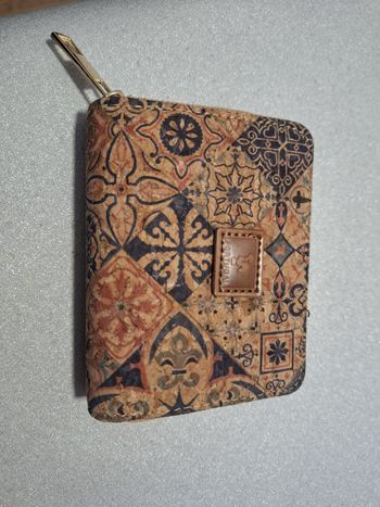 Très beau porte-monnaie/cartes femme en liège "Portugal" neuf