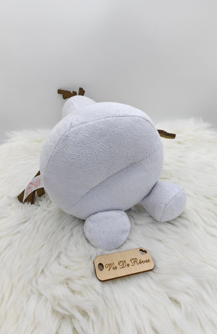 Doudou peluche Olaf Reine des Neiges Ty Sparkle Disney - photo numéro 5