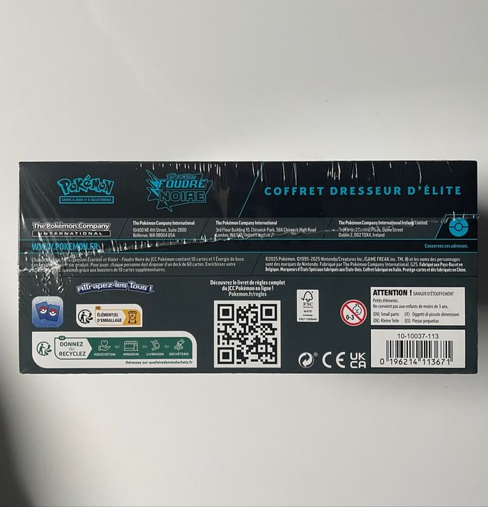 ETB Pokémon EV10.5 Foudre Noire - photo numéro 6