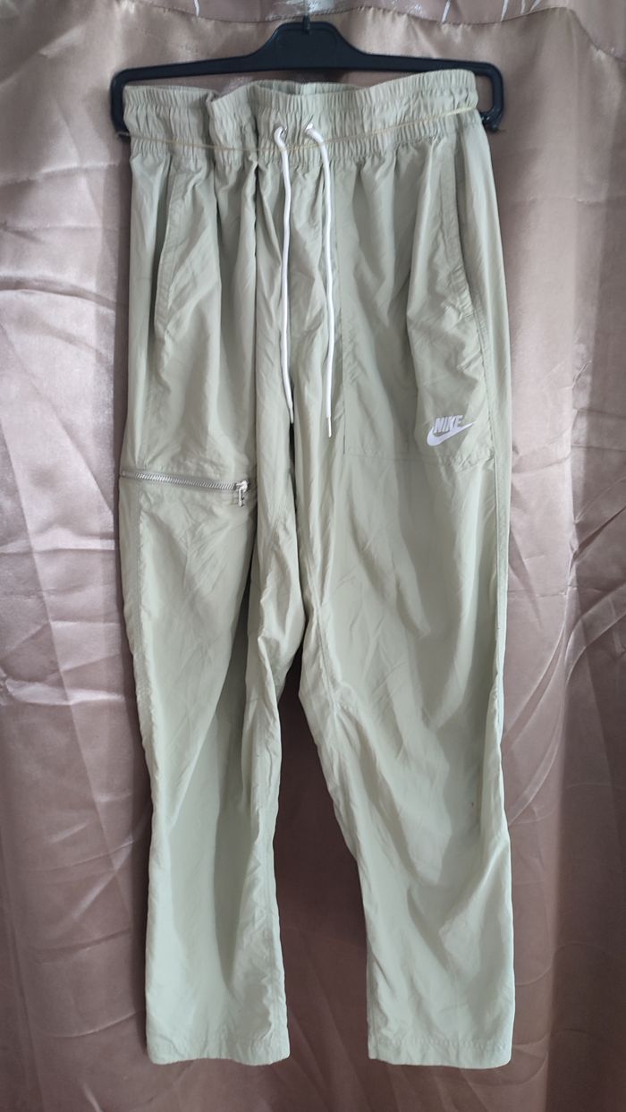 Vêtement vintage de marque Pantalon survêtement Nike beige XL #D84 - photo numéro 8
