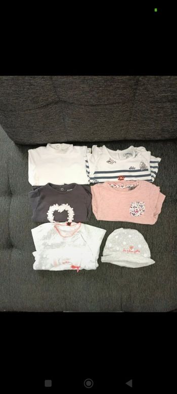 Lot t-shirt manche longues