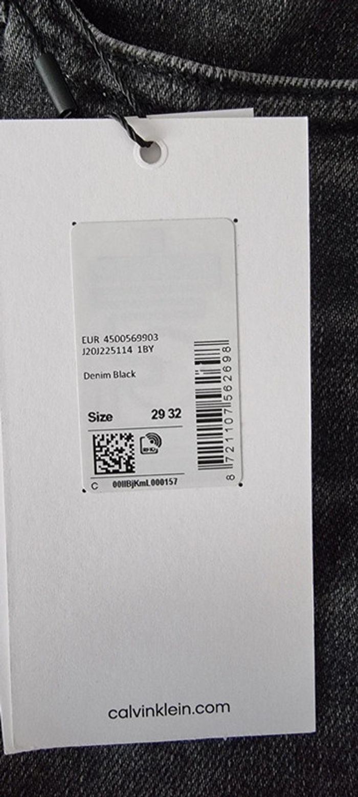 Jean skinny Calvin Klein - mid rise/skinny - J20J225114 - photo numéro 8