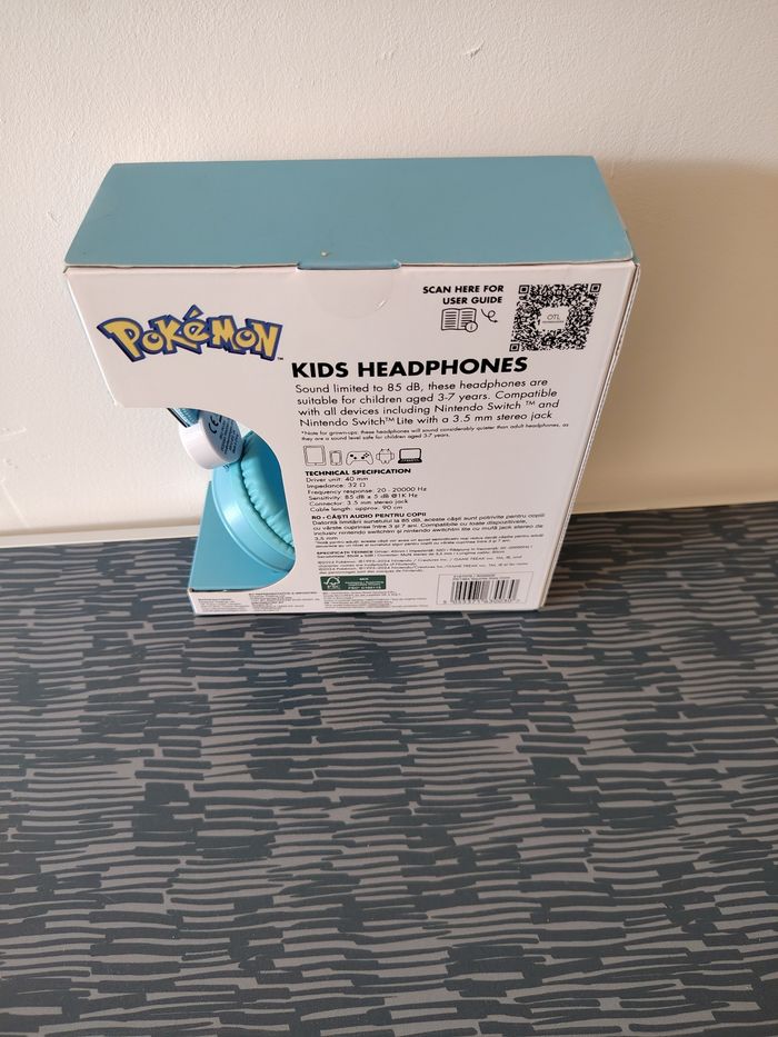 Casque audio pokemon - photo numéro 3
