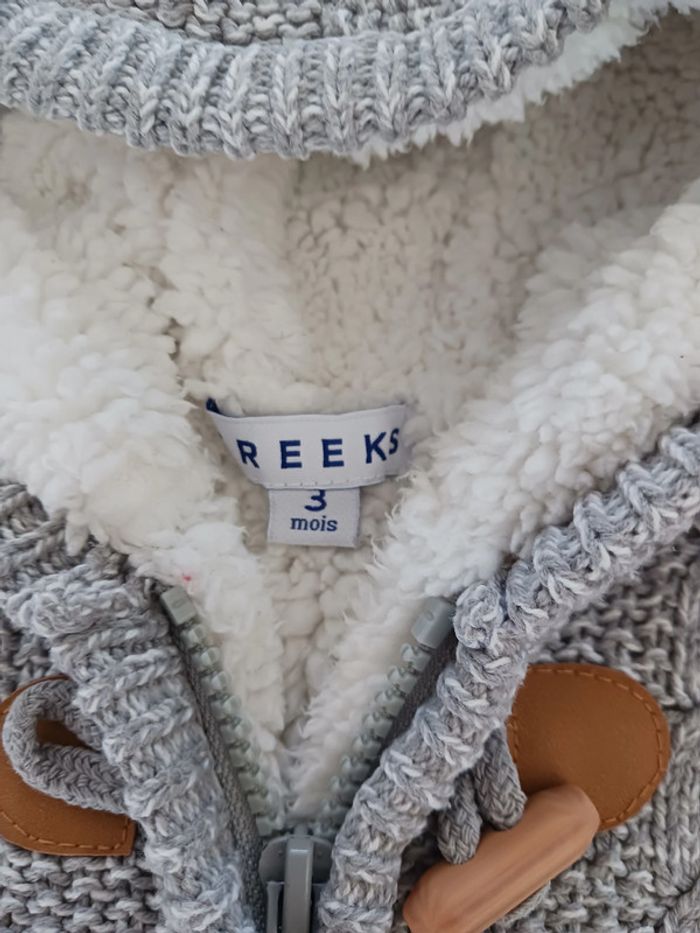 Veste doublée chaude 3 mois - photo numéro 3