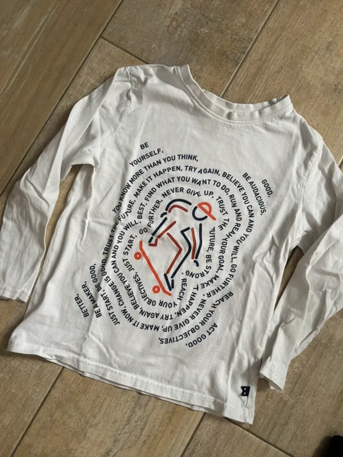 Lot tee shirt manches longues garçon - photo numéro 6