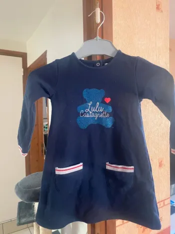 Robe fille 4 ans 💙 Lulu Castagnette – Douce & stylée – Très bon état !