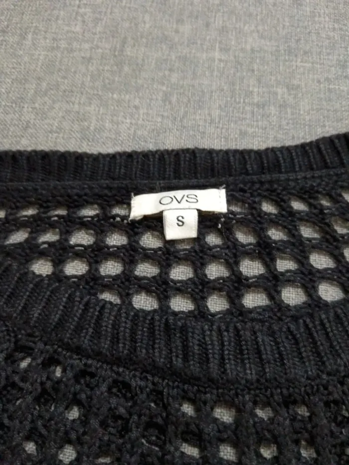 C65 blouse noir OVS S - photo numéro 3