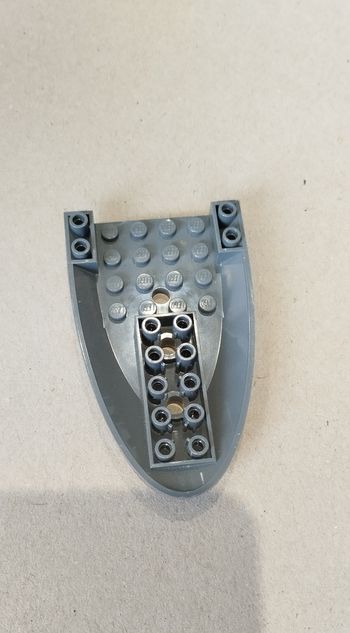 Fuselage d'avion 97611 lego 