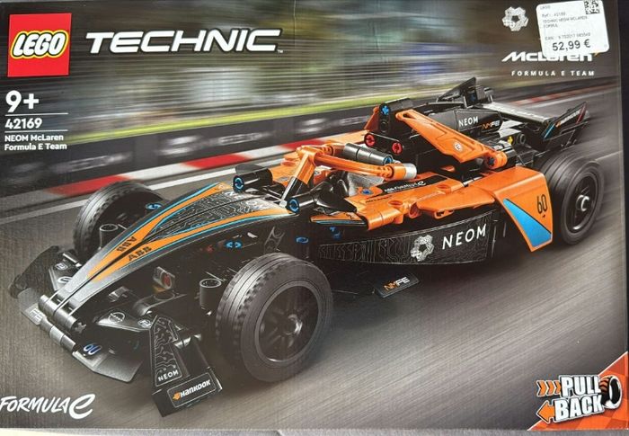 Lego Technic NEOM McLaren Formula E Race Car 42169