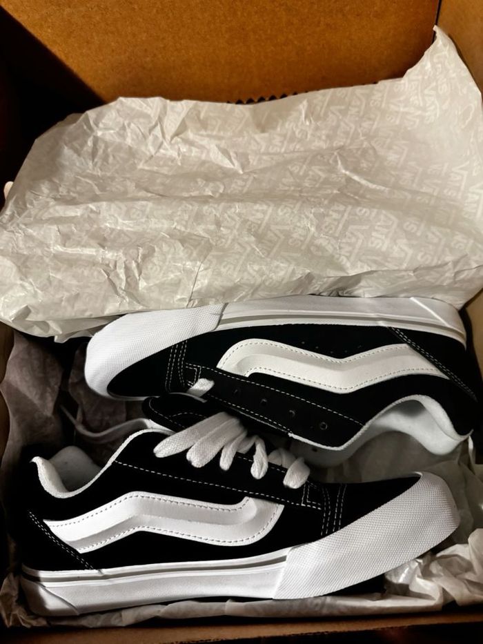 Vans Knu Skool Blanck and White - photo numéro 2