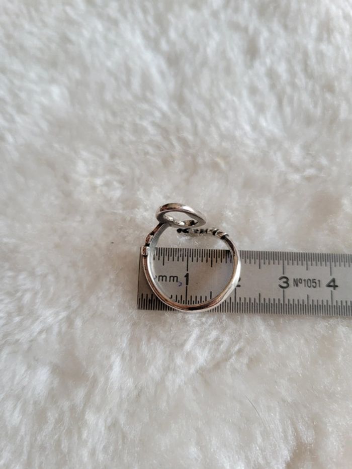 Bague acier clef 🔑 silver - photo numéro 6