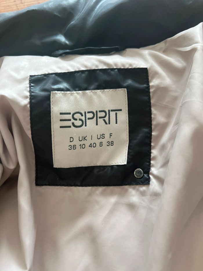 Doudoune noire Esprit taille 36 - photo numéro 6