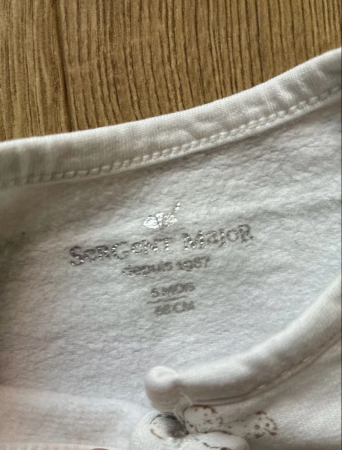 Ensemble Sergent Major 6 mois – gilet chiens + pantalon chaud - photo numéro 7