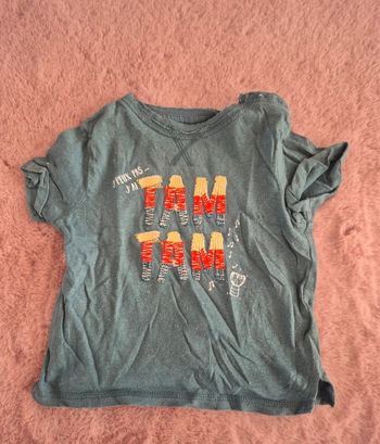 Tee shirt bleu