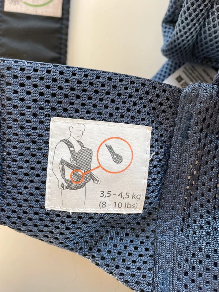 Babybjorn porte bébé marine - photo numéro 5